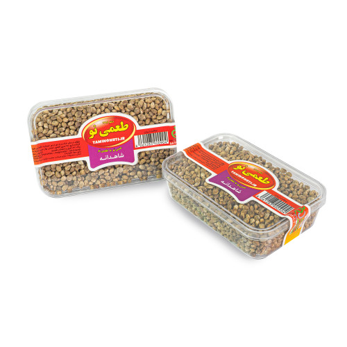 شاهدانه ظرف کریستالی 60 گرمی طعمی نو
